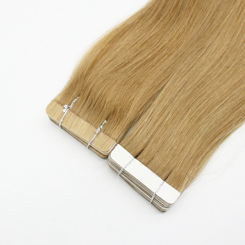 Tape in Hair Extension Double drawn Light Brown Itemcode: ZNTA004