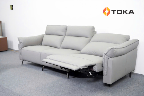 Sofa điện da thật nhập khẩu cao cấp C8609