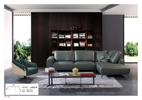 Sofa da cao cấp 2027#