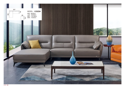 Sofa da cao cấp 2029#