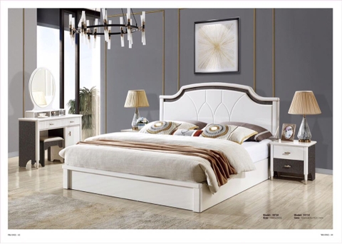 Giường ngủ nhập khẩu cao cấp 1973#