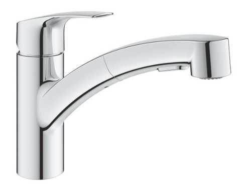 Vòi Rửa Chén Grohe 30305001 Eurosmart OHM Nóng Lạnh Rút Dây