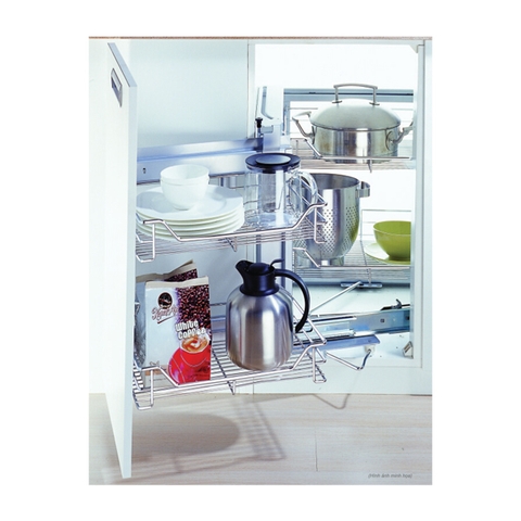 Kệ góc liên hoàn và mâm xoay FS MC400SLN/SRN