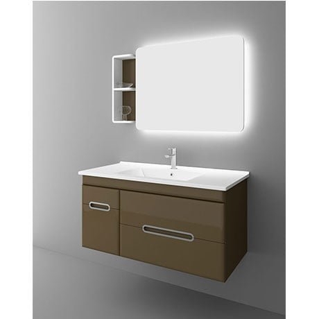 Bộ tủ chậu PVC cao cấp BROSS PT1024