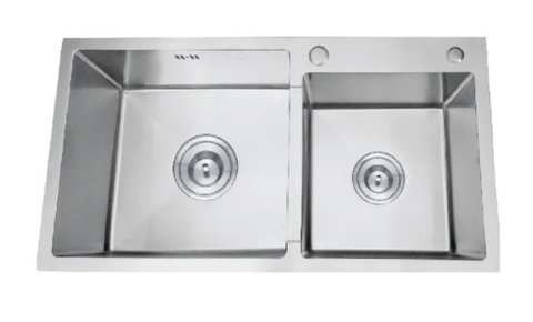 CHẬU 2 HỐ LỆCH KHÔNG BÀN G-1200AG1