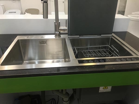 Chậu rửa bát kết hợp máy rửa bát Moonoah MN-MRB8650