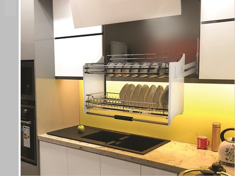 Giá bát di động inox304 bóng (H-BD137DP)