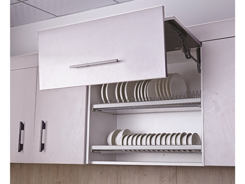 Giá bát cố định 3 tầng inox nan (H-BD1570P)