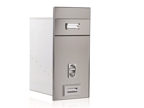 Thùng gạo mặt gương sáng (H-GG300)