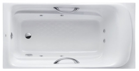 Bồn tắm Massage TOTO PPYK1760ZRHPNE Có Tay Vịn