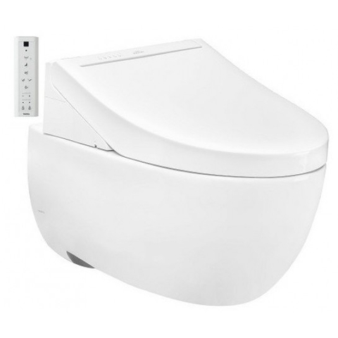 Thân Bồn Cầu TOTO CW812RA/TCF24410AAA Nắp Điện Tử Treo Tường