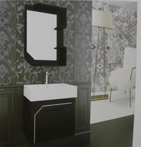 Bộ tủ chậu PVC cao cấp BROSS 2091