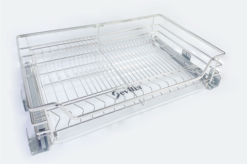 Giá bát, đĩa Inox 304 nan dẹt cao cấp SV - CB4