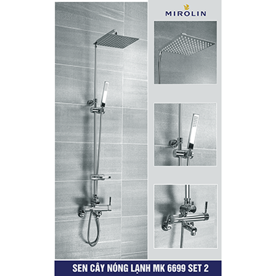 Sen cây nóng lạnh Mirolin MK6699 SET 2