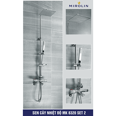 Sen cây nhiệt độ Mirolin MK8320 SET 2
