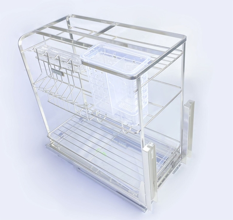 Giá Dao, thớt nan dẹt inox 304 SV - GD4