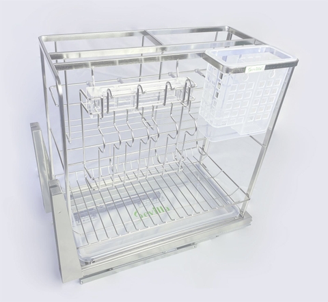 Giá dao, thớt nan dẹt inox 304 siêu cấp SV - SG4