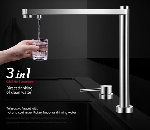 Vòi rửa bát Geler GL 3060 nóng lạnh