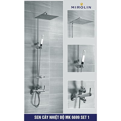 Sen cây nóng lạnh Mirolin MK6699 SET 1