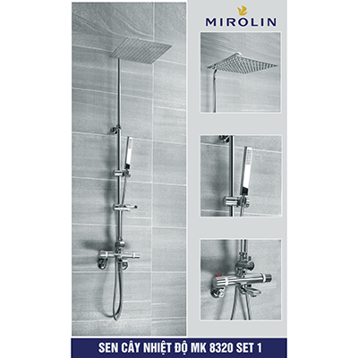 Sen cây nhiệt độ Mirolin MK8320 SET 1
