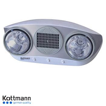Đèn sưởi nhà tắm Kottmann K2B-HW-S (có quạt sưởi)