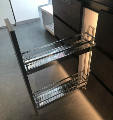 Giá gia vị Kessebohmer Hafele 150mm 545.61.028