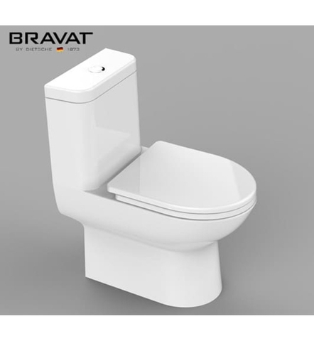 Bồn cầu 1 khối cao cấp BRAVAT C21215XW-3