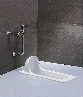 Bàn Cầu Xổm Xả Gạt Tay - C1280