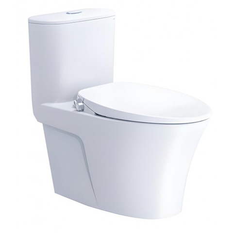 Bàn Cầu Một Khối kết hợp nắp cơ - CD1395 - TAF060