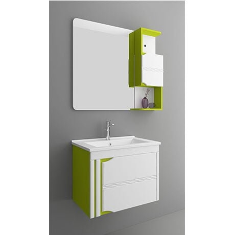 Bộ tủ chậu PVC cao cấp BROSS PT6020