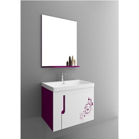 Bộ tủ chậu PVC cao cấp BROSS PT6024