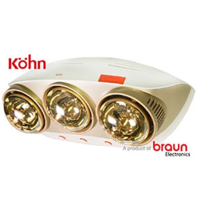 Đèn sưởi nhà tắm Braun Kohn KU03G