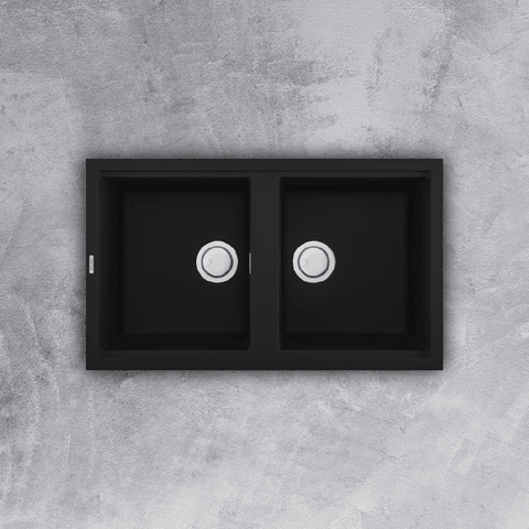 CHẬU ĐÁ MALLOCA NERO K-45040