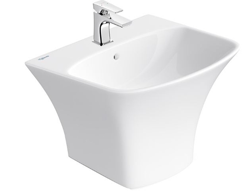 CHẬU RỬA + CHÂN TREO TƯỜNG VIGLACERA V64