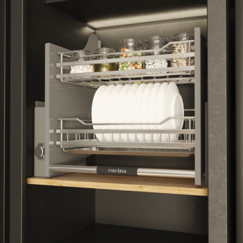 Rổ Đựng Chén Đĩa Di Động Hafele 504.76.204