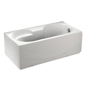 Bồn tắm nằm Caesar AT0350L(R) có chân có yếm