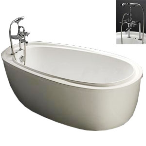 Bồn tắm nằm Caesar AT6480 có chân yếm