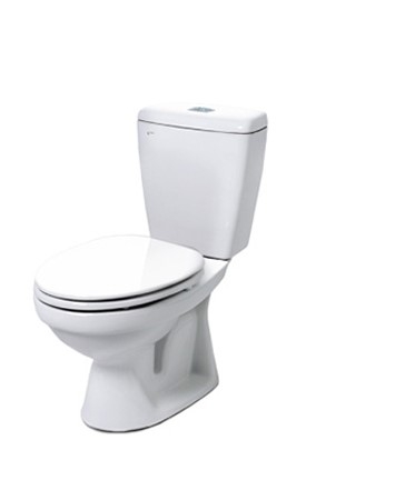 Bồn cầu Inax C-108VAN 2 khối xả nhấn (Nắp êm)