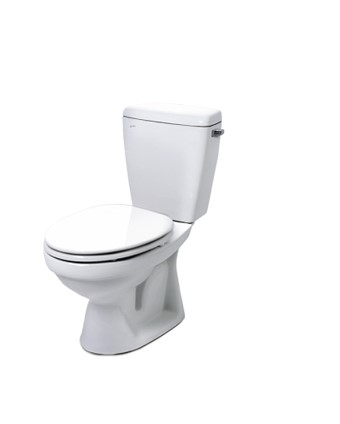 Bồn cầu inax C-117VAN 2 khối xả gạt (nắp êm)