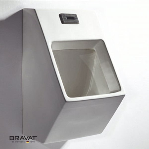 Bồn tiểu nam Bravat C2529W-2A-ENG cảm ứng