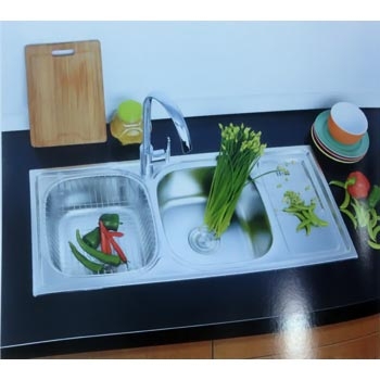 Chậu rửa bát DaeLim 10046 (inox 304)