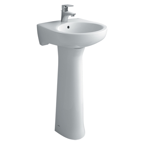 Chân chậu rửa mặt lavabo Inax L-284VD/BW1 màu trắng