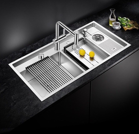 Chậu rửa bát Geler GL-10050 có máy rửa chén cốc