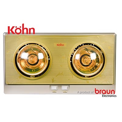 Đèn sưởi nhà tắm Braun Kohn KN02G
