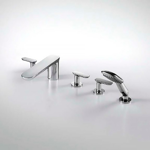 Vòi sen tắm xả bồn cao cấp Bravat F565104C-ENG