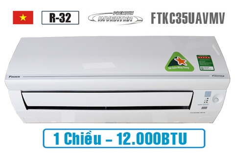 Điều hòa Daikin 1 chiều 12.000BTU inverter FTKC35UAVMV/RKC35UAVMV