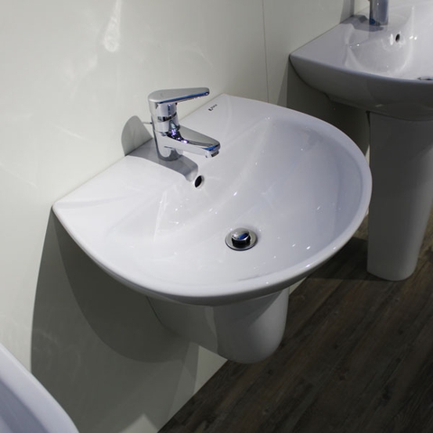 Chậu rửa chân lửng Inax L-285V+L-288VC (Màu trắng)