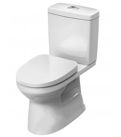 Bồn cầu Inax AC-504VWN 2 khối xả nhấn (Nắp thường)