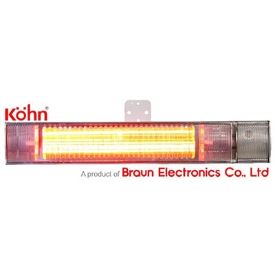 Đèn sưởi nhà tắm Braun Kohn K150 hồng ngoại