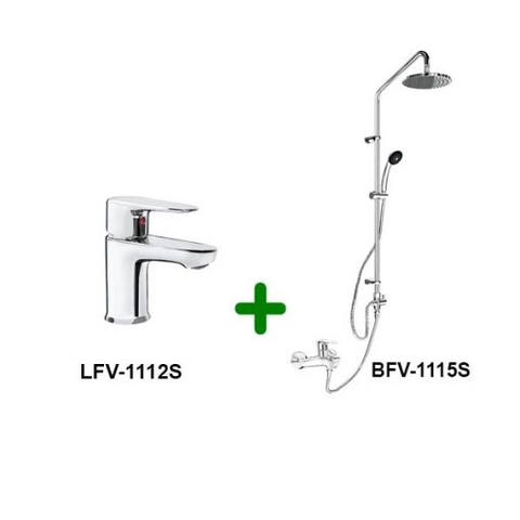 Combo Vòi chậu + Sen tắm LFV-1112S+BFV-1115S